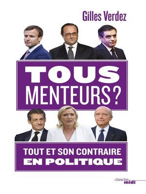 cover image of Tous menteurs ?